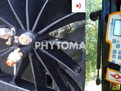 Aplicación de fitosanitarios en olivar 